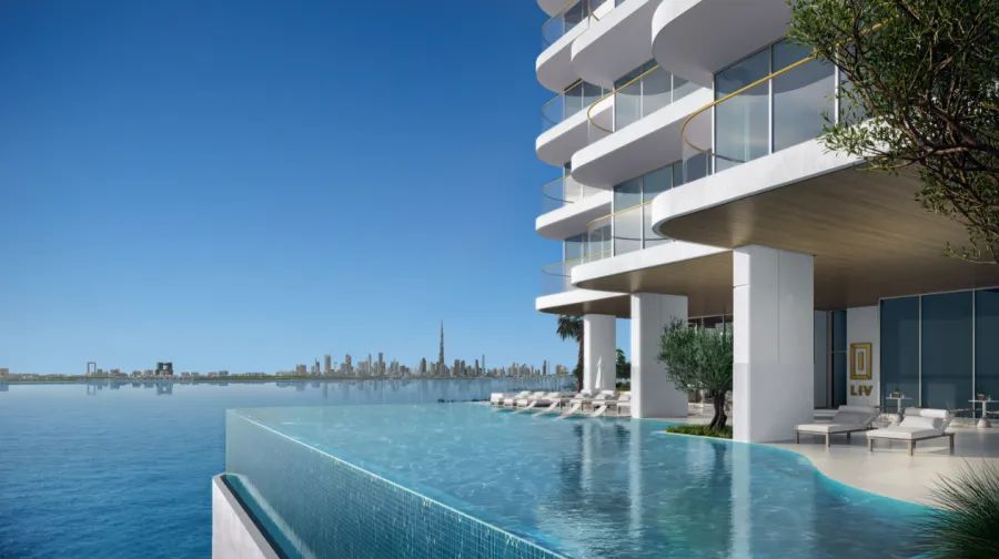 2BR Townhouse | Panoramic Sea & Marina View | LIV Waterside | AED 5.09M | Private Terrace