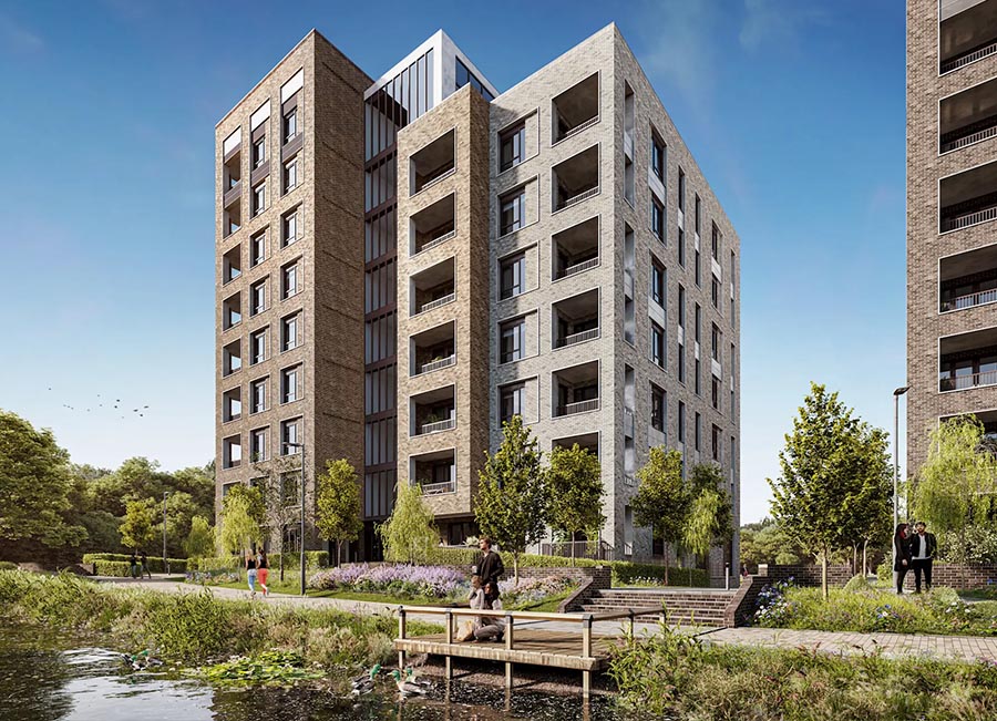 Modern Living in Wandsworth London - King George’s Gate