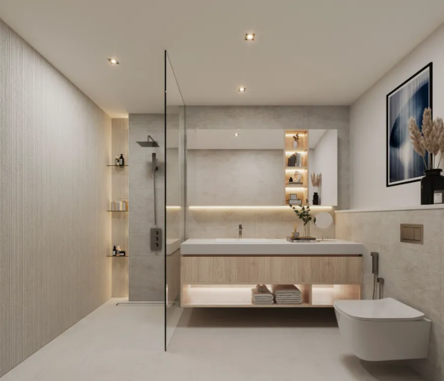 2BR + Study Townhouse | Panoramic Sea & Marina View | LIV Waterside | AED 5.14M | Private Entry