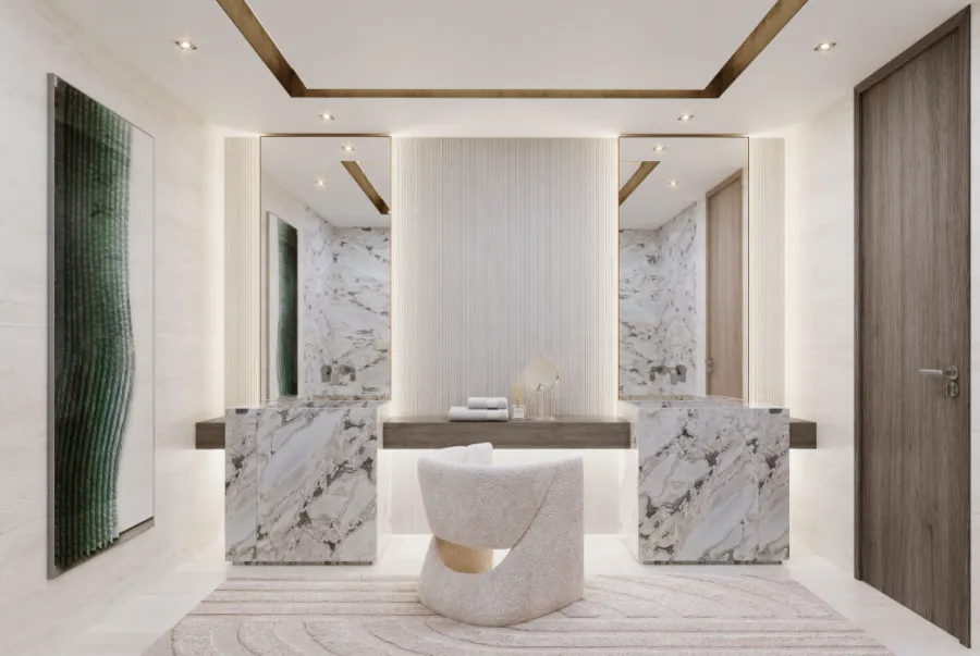 2BR with Full Sea & Marina View | High Floor | LIV Waterside | AED 4.09M