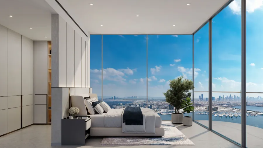 3BR Townhouse | Panoramic Sea & Marina View | LIV Waterside | AED 7.6M | Private Garden Feel