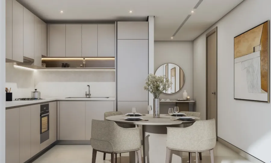 Spacious 1BR Type B | Larger Layout + Balcony | AED 1.86M | Skyvue Solair