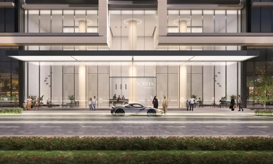 Solis Tower A – 2 Bed Type A | Community & Amenity View | Elegant & Spacious Layout